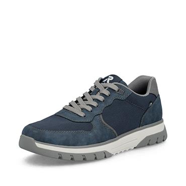 Rieker Men Oskar Laced Trainer - Denim